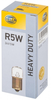 Автомобільна лампа Hella Heavy Duty R5W 24 В (8GA002071241)