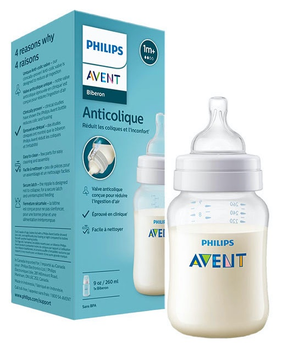 Butelka do karmienia Philips AVENT Anti-colic 260 ml 1m+ SCY103/01 (8710103996736)