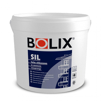 Силиконовая фасадная краска с эффектом лотоса 18л BOLIX SIL-P