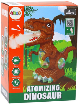 Динозавр LEAN Toys Тиранозавр на батарейках Зелений 19736 (5905991011118)