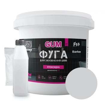 Епоксидна фуга Barko GUM 1 кг Сірий (Barkogummgray)