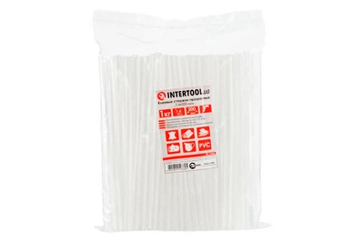 Клеевые стержни Intertool 7.4 x 200 мм прозрачные (1 кг) (RT-1036)