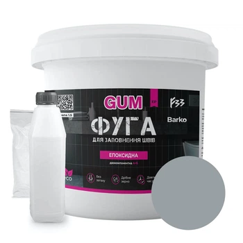 Эпоксидная фуга Barko GUM 1 кг Светло-серый (Barkogumlgray)