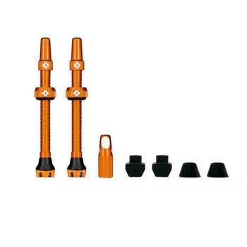 Вентилі для безкамерних колес Muc-Off Tubeless V2 44 mm пара Золотий (1081-MC.20426)