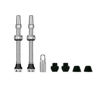 Вентилі для безкамерних колес Muc-Off Tubeless V2 60 mm пара Сріблястий (1081-MC.20438)