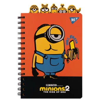 Блокнот YES А5 80 л Minions (151778)