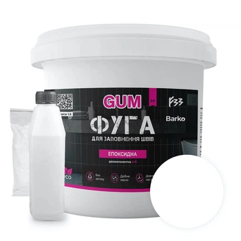 Эпоксидная фуга Barko GUM 1 кг Белый (Barkogumwhite)