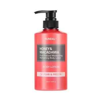 Лосьйон для тіла "Груша & Фрезія" Kundal Honey & Macadamia Body Lotion Pear & Freesia 500ml