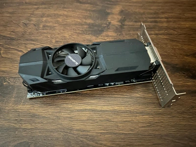 Видеокарта GTX 1050Ti 4GB Gigabyte Low Profile (GV-N105TOC-4GL) Б/У