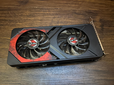 Видеокарта PNY GeForce GTX 1050 Ti 4GB GDDR5 (VCGGTX1050T4XGPB-OC) Б/У