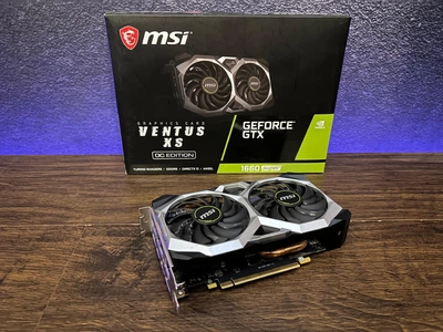 Видеокарта GTX 1660 Super 6GB MSI (GeForce GTX 1660 SUPER VENTUS XS OC) Б/У