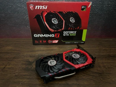 Відеокарта GTX 1050 2GB MSI Gaming X GDDR5 (GeForce GTX 1050 GAMING X 2G) Б/В
