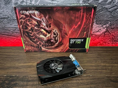 Видеокарта GT 730 2GB Colorful DDR3 Б/У