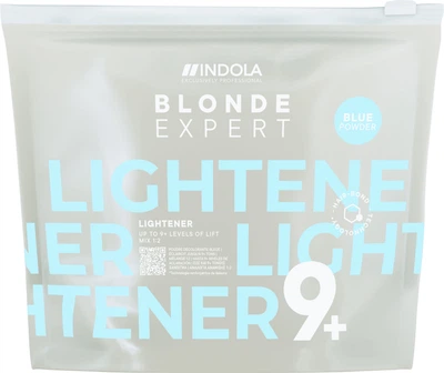 Пудра для знебарвлення волосся Indola Blonde Expert Lightener 9+ Blue 450 г (4067971102856)