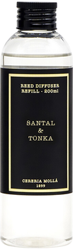 Zapas do dyfuzora Cereria Molla Premium Santal & Tonka 200 ml (8424405013588)