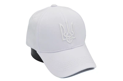 Бейсболка Snapback Shop з гербом України 56-58 см біла (SS 1019-1095)