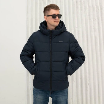 Мужская куртка зимняя большого размера UF-Fashion 125-сфк 56 синий