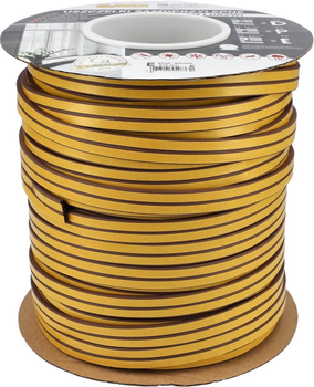Ущільнювач для вікон та дверей Stomil Sanok EPDM тип E 150 м Коричневий (5901729695483)