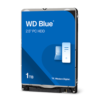 Жесткий диск 2.5" SATA WD Blue 1.0TB 5400rpm 128MB (WD10SPZX)