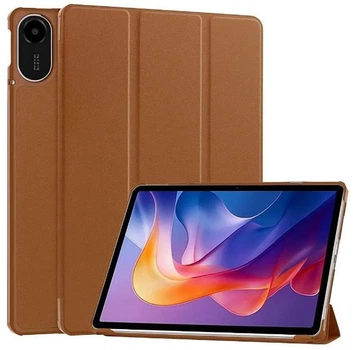 Чохол Crazy Horse на Xiaomi Redmi Pad 2 (11") / чохол для планшета з функцією підставки / коричневий