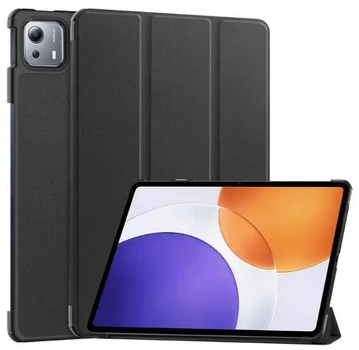 Чехол Crazy Horse на Xiaomi Pad 7S Pro (12.5") / чехол для планшета с функцией подставки / черный