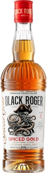 Спиртний напій з ромом Black Roger Spiced Gold 0.5 л 35% (4820189295235)
