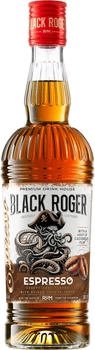 Спиртний напій з ромом Black Roger Espresso 0.5 л 30% (4820189295242)