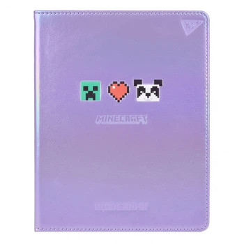 Щоденник шкільний YES Minecraft heart твердий штучна шкіра (911607)