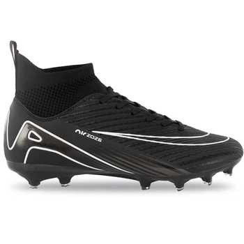 Бутсы футбольные с носком SP-Sport Action 2501B размер 43 Black-White
