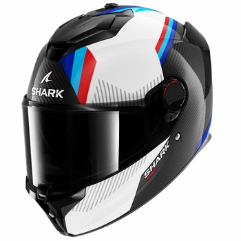 Мотошлем SHARK Spartan GT PRO Dokhta Carbon White Blue M