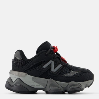 Детские кроссовки для мальчика New Balance 9060 IV9060BK 23 (6.5) Черные (197966074920)