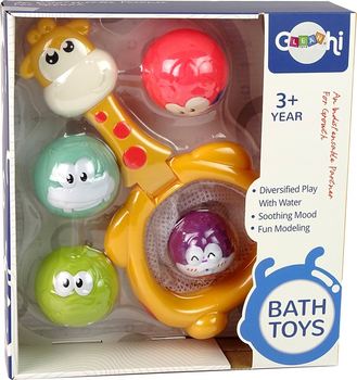 Zabawka do kąpieli LEAN Toys Mini koszykówka 13267 (5905323214699)