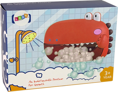 Zabawka do kąpieli LEAN Toys Bańki mydlane Czerwony 13268 (5905323214705)