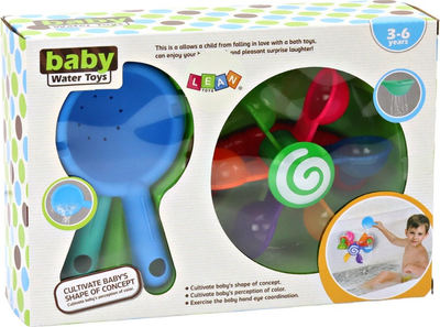 Іграшка для ванни LEAN Toys різнокольорова 17479 (5905991003090)