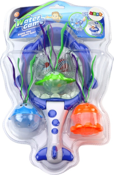 Іграшка для ванної LEAN Toys Акула Ситечко з рибою 17891 (5905991007418)