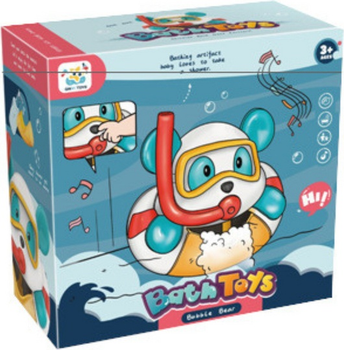 Іграшка для ванни LEAN Toys Ведмедик генератор мильних бульбашок 20477 (5905991027645)