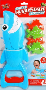 Gra kąpielowa LEAN Toys Rekin Łowca rybek Niebieski 20478 (5905991027652)