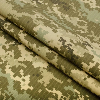 Тканина для військової форми піксель ММ-14 Реванш друк. ТСО-18-4 1/188