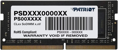 Оперативна пам'ять Patriot DDR4-3200 16384MB PC4-25600 (7D4932AB90K00800PT)