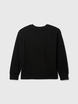 Детский свитер для мальчика GAP Kids XS, 4-5 лет, 102-114 см, Black (Черный) 500129196863