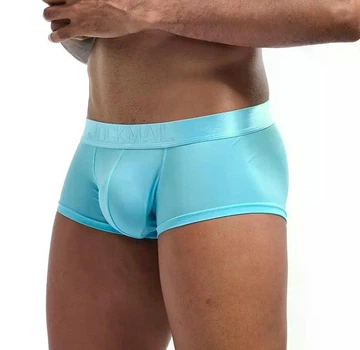 Чоловічі труси-боксери прозорі Jockmail PC466 M/L Блакитні