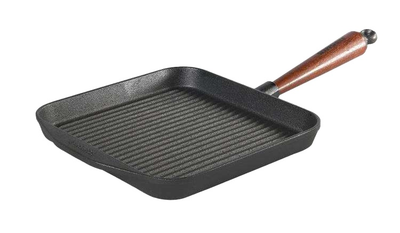 Patelnia grillowa Skeppshult Traditional żeliwna 25 x 25 cm (7317930029098)