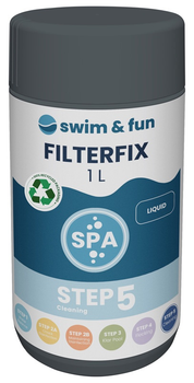 Środek do czyszczenia filtrów systemów spa Swim and Fun Spa Filter Fix 1744 1 l (5704841017443)