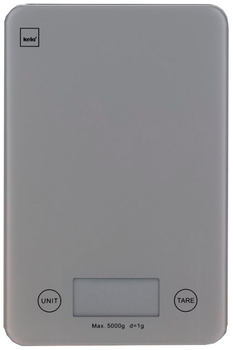 Waga kuchenna elektroniczna Kela Pinta szara (15727) (4025457157271)