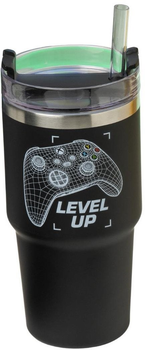 Kubek termiczny Paladone XBOX Gamer ze słomką 600 ml (5056577755725)