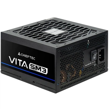 Блок питания для компьютера Chieftec VITA SM3 BPX-750-C 750W ATX 3.1 80+ Bronze Semi Modular 120mm для ПК (F695413C33C5)