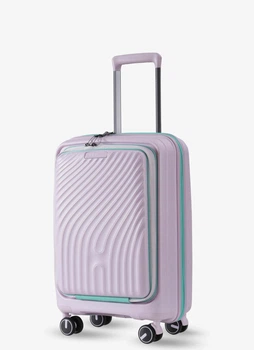 Валіза V&V Travel Urban 8026FP-55 пурпурна