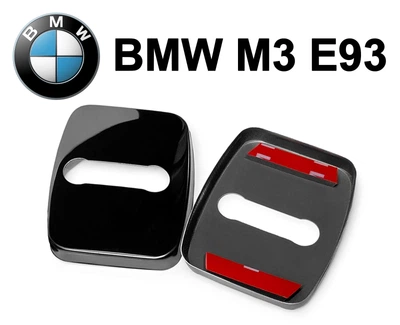 Накладка (заглушка) замка дверей BMW M3 E93 (2 двери) Чёрные
