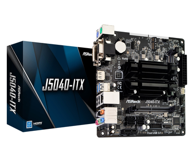 Материнська плата ASRock J5040-ITX Mini ITX Mini-ITX