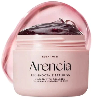 Ревитализирующая сыворотка с коллагеном и ниацинамидом Arencia Fresh Red Smoothie Serum 30 50 г (8809562191889)
